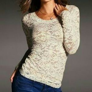 Free People Lace Long Sleeve